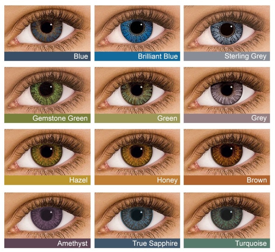 Мягкие контактные линзы Контактные линзы AirOptix Colors Фото №2 - linza.ua